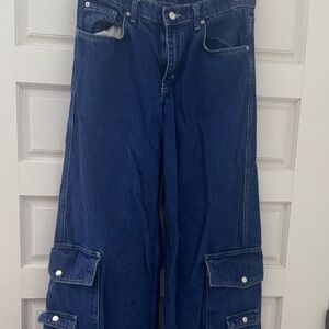 BDG Women's Blue Flare Jeans